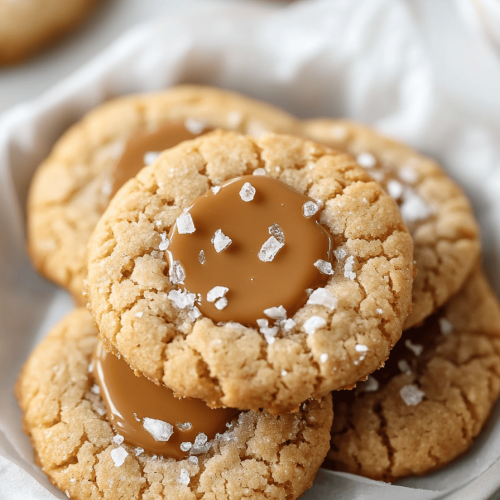 Salted Caramel Cookies