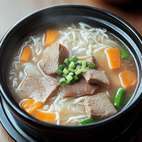 Seolleongtang Recipe