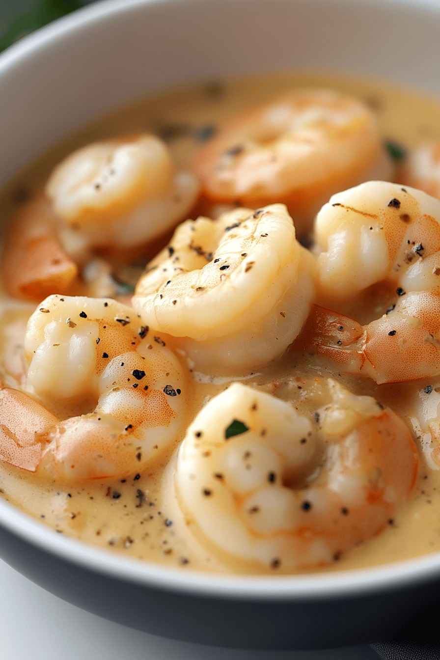 Shrimp Newburg Recipe final dish beautifully presented and ready to serve