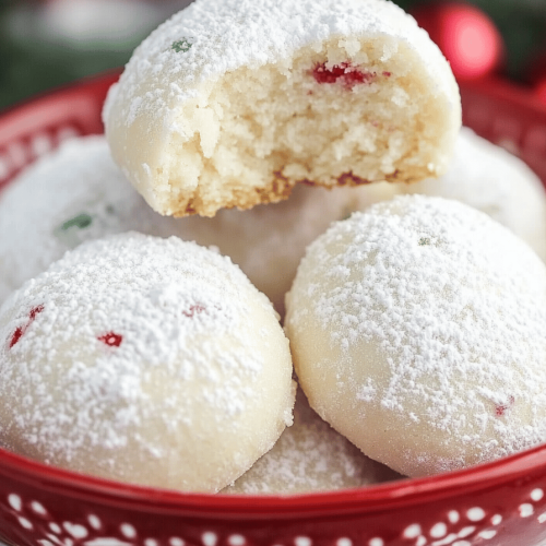 Snowball Cookie Recipe