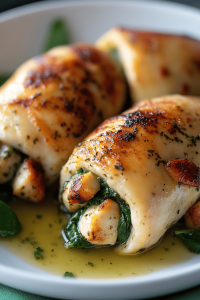 Spinach Stuffed Chicken Breast