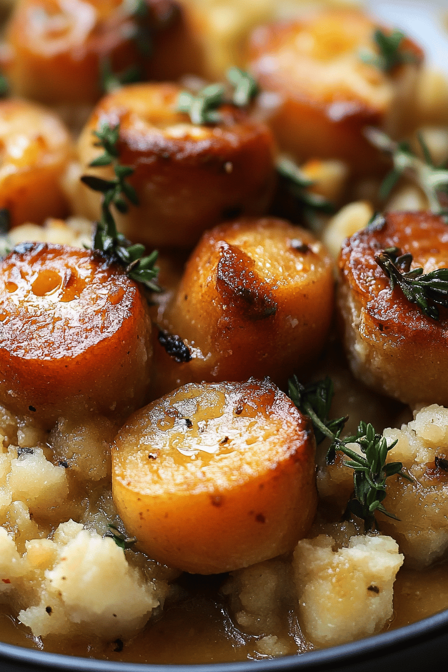 Thanksgiving Stuffing Recipe final dish beautifully presented and ready to serve