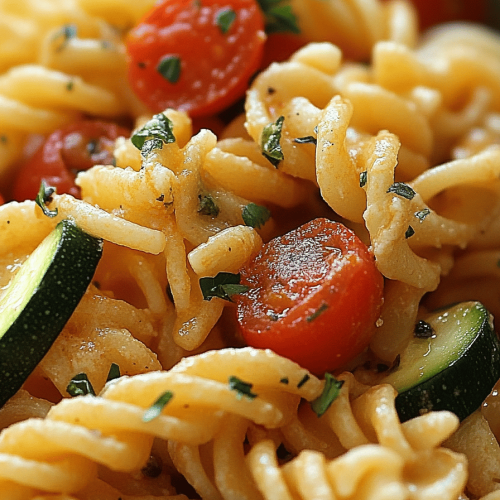 Tomato Zucchini Pasta