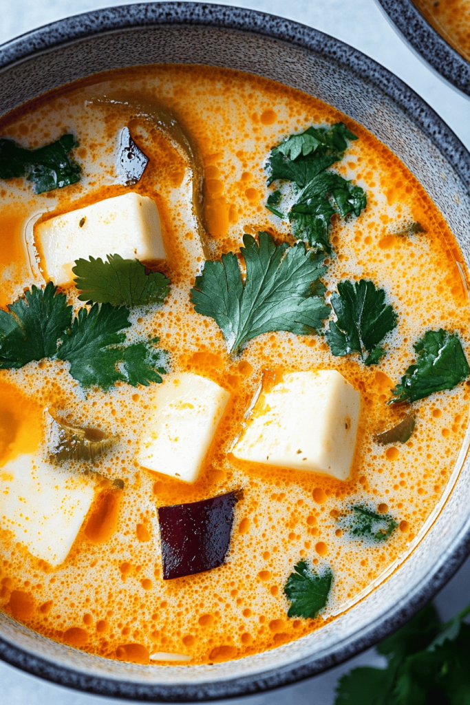 Vegan Tom Kha Soup