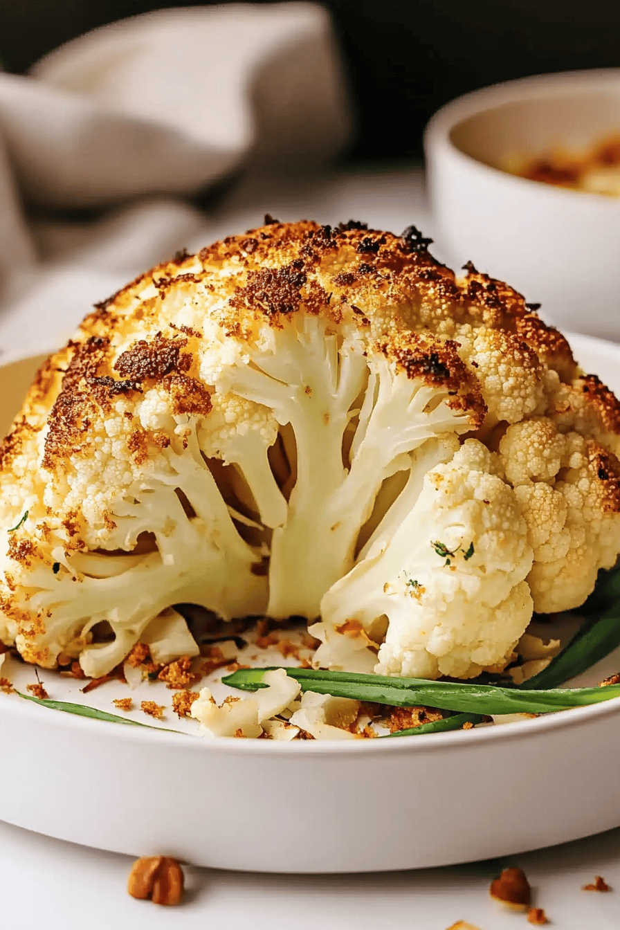 Whole Roasted Cauliflower ingredients