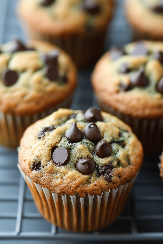 Zucchini Chocolate Chip Muffins
