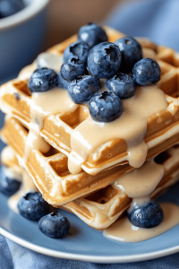 blueberry waffles