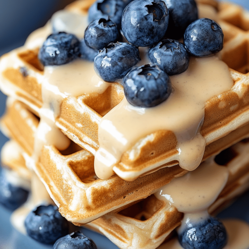blueberry waffles