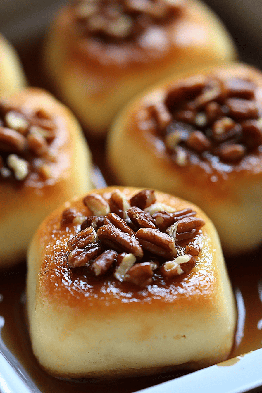 pecan cream cheese rolls final dish beautifully presented and ready to serve