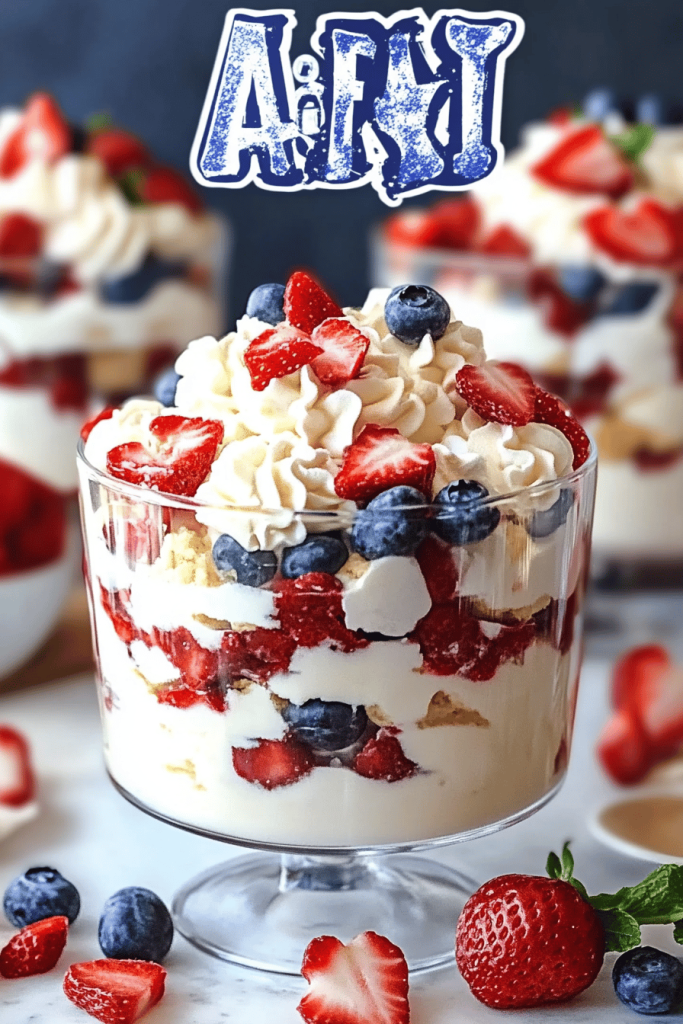 4th of July Trifle