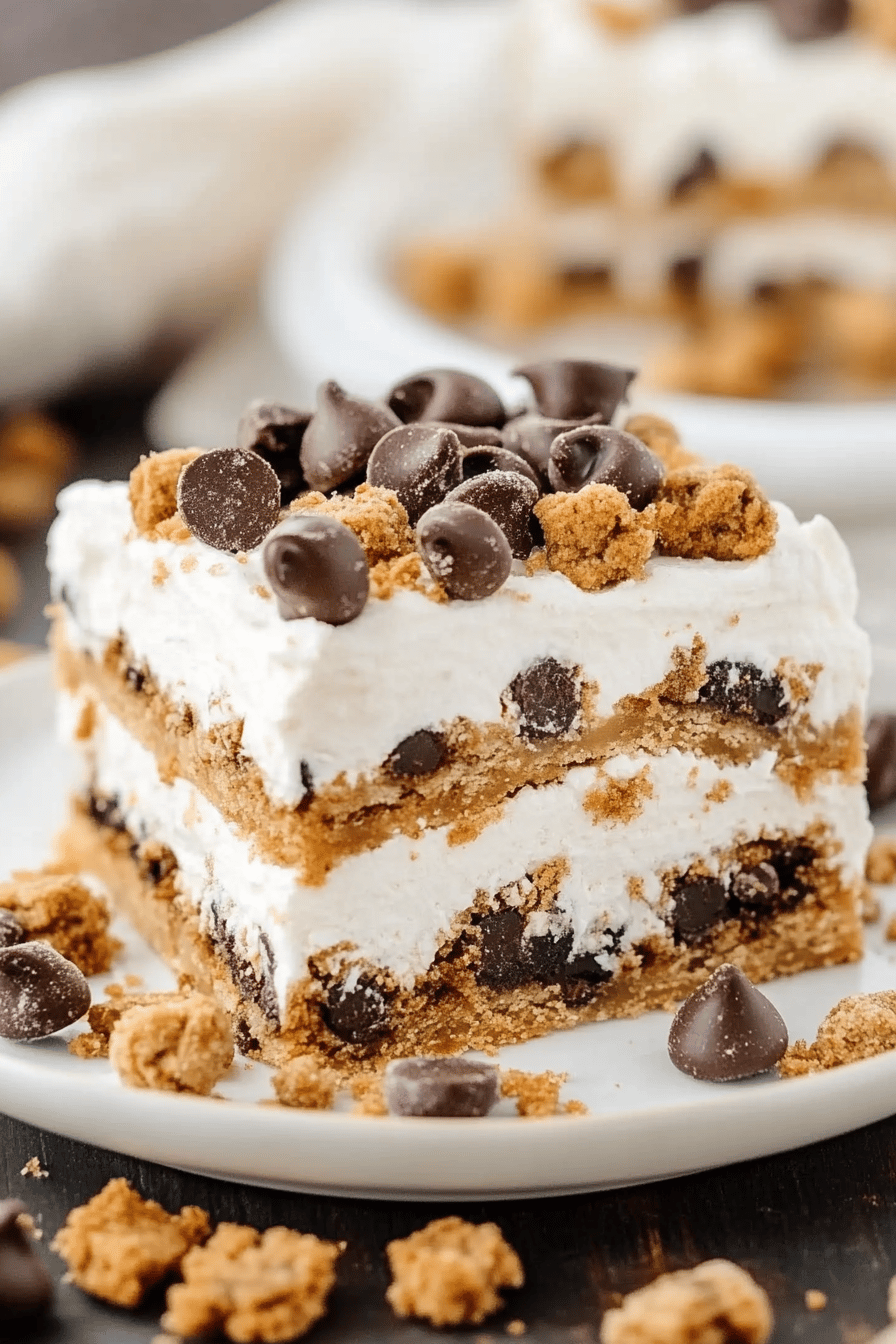 7-Layer Cookie Lasagna ingredients organized and measured on kitchen counter