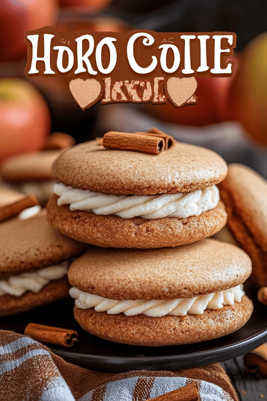 Apple Cider Whoopie Pies ingredients organized and measured on kitchen counter