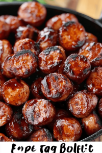 BBQ Sausage Bites