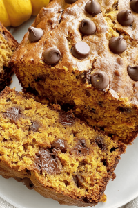 Banana Pumpkin Chocolate Chip Bread