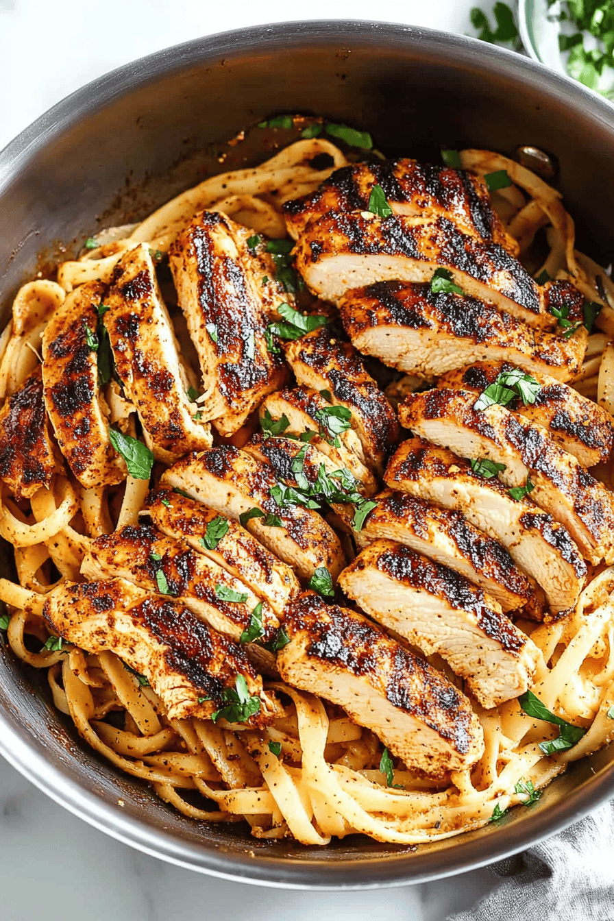 Blackened Chicken Recipe ingredients organized and measured on kitchen counter