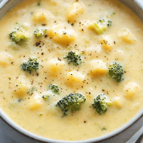 Broccoli Cheese Soup Recipe