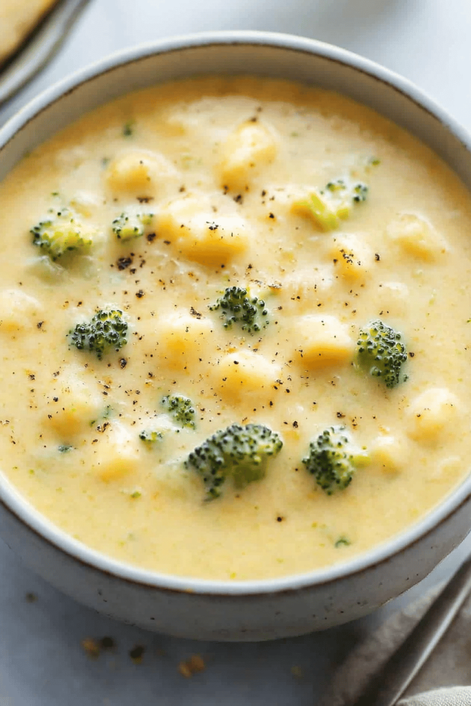 Broccoli Cheese Soup Recipe