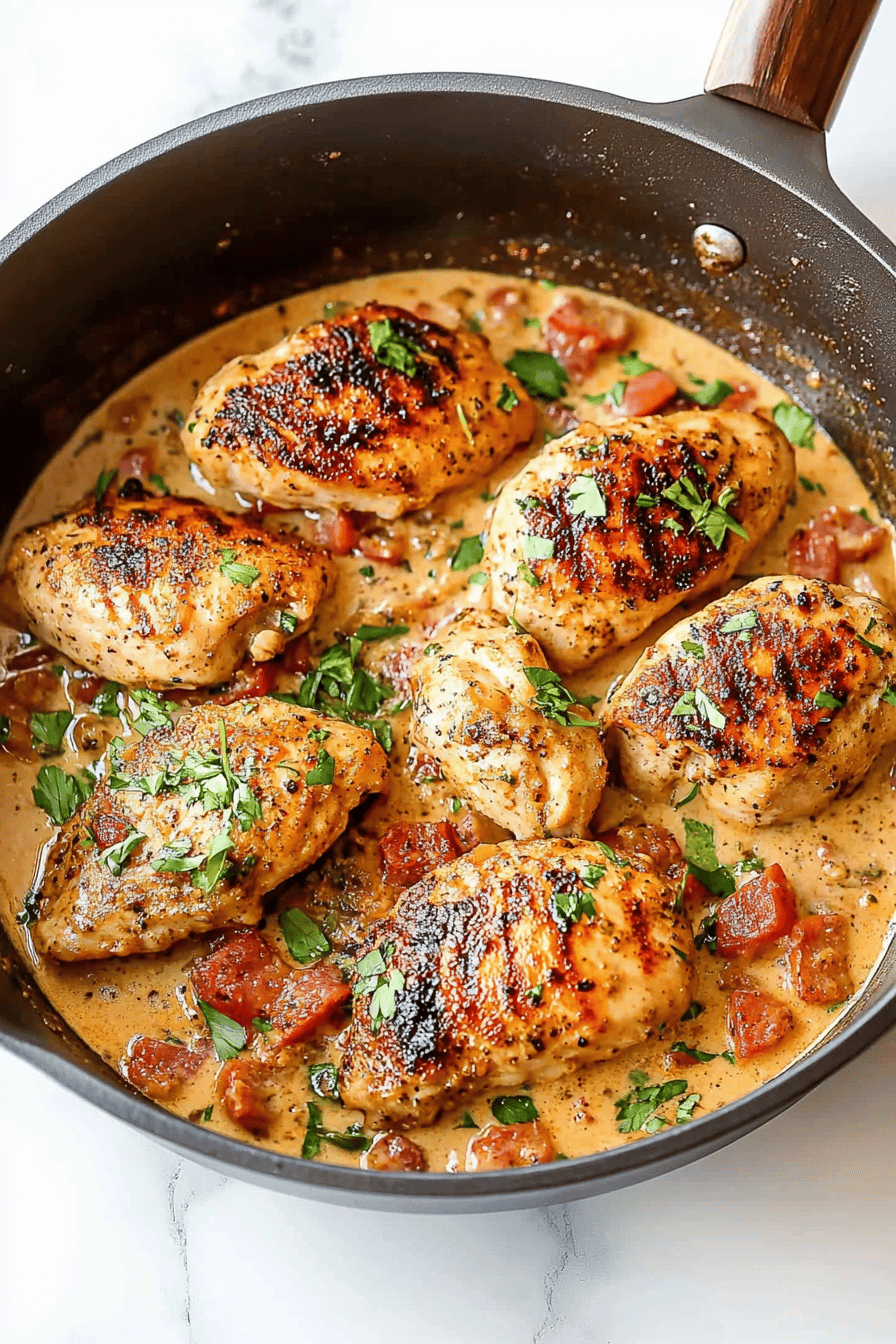 Cajun Chicken Recipe slice on plate showing perfect texture and swirl pattern