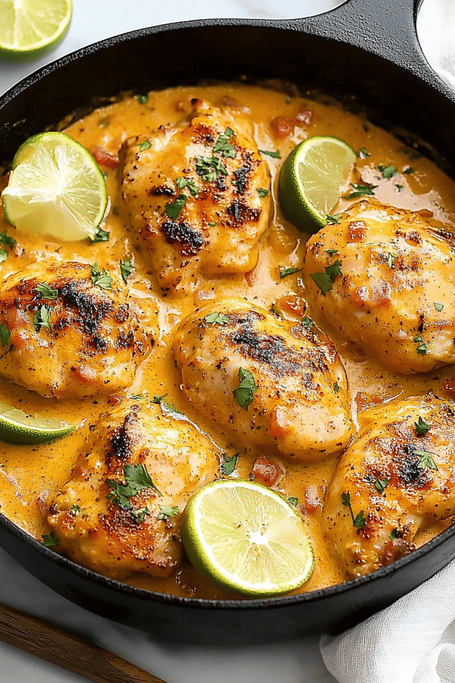 Cajun Chicken Recipe final dish beautifully presented and ready to serve