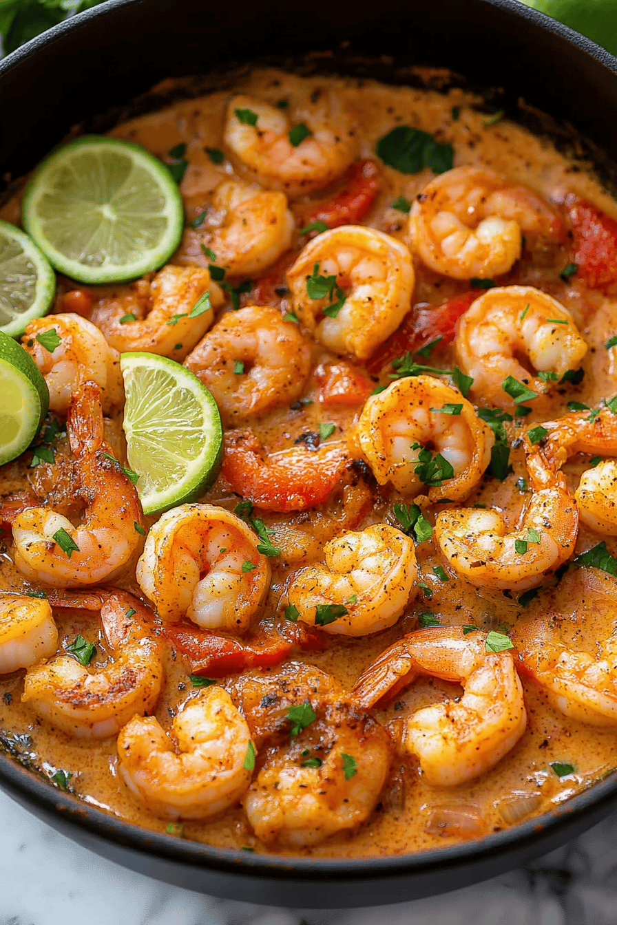Cajun Shrimp Recipes ingredients organized and measured on kitchen counter