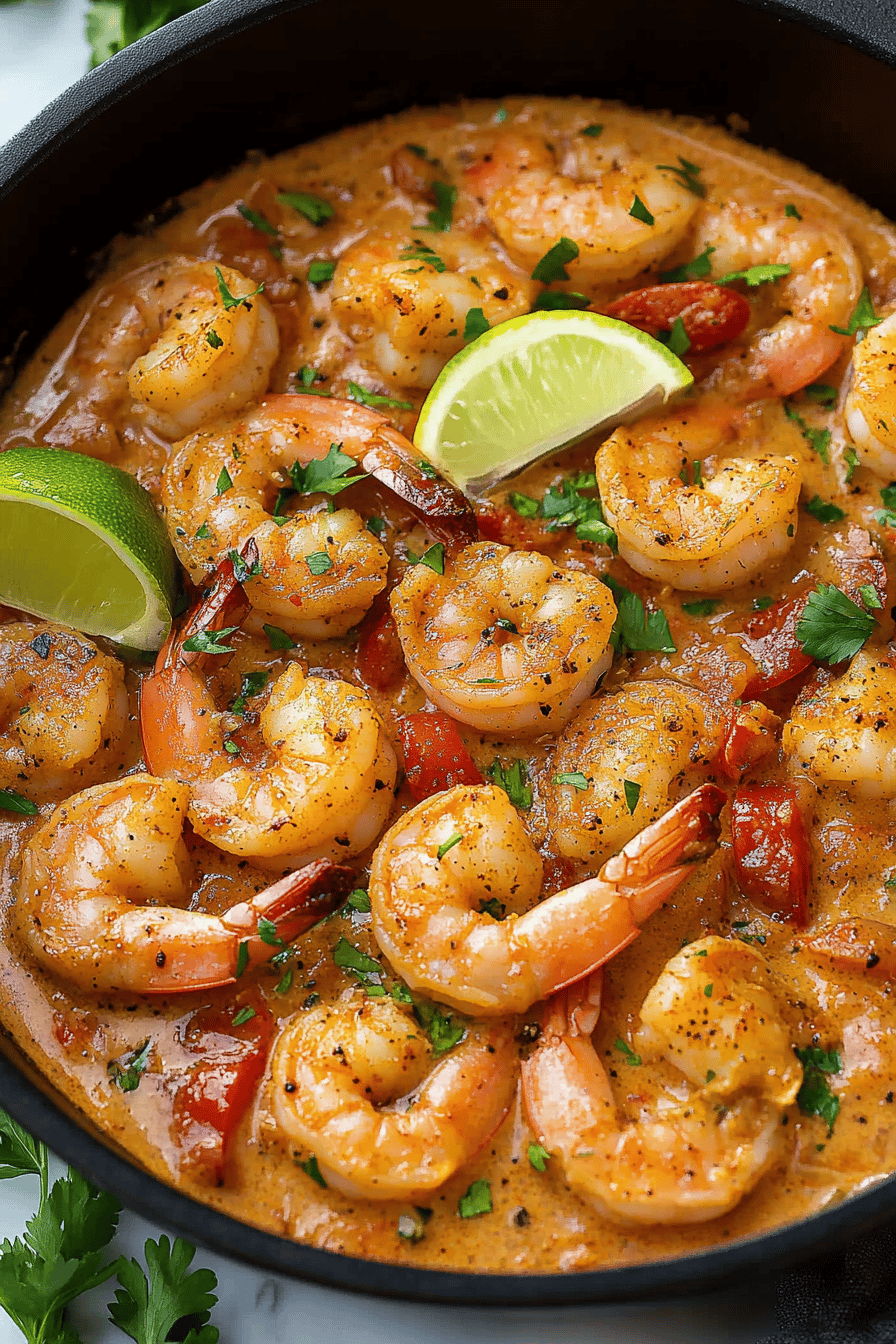 Cajun Shrimp Recipes final dish beautifully presented and ready to serve