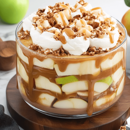 Caramel Apple Trifle