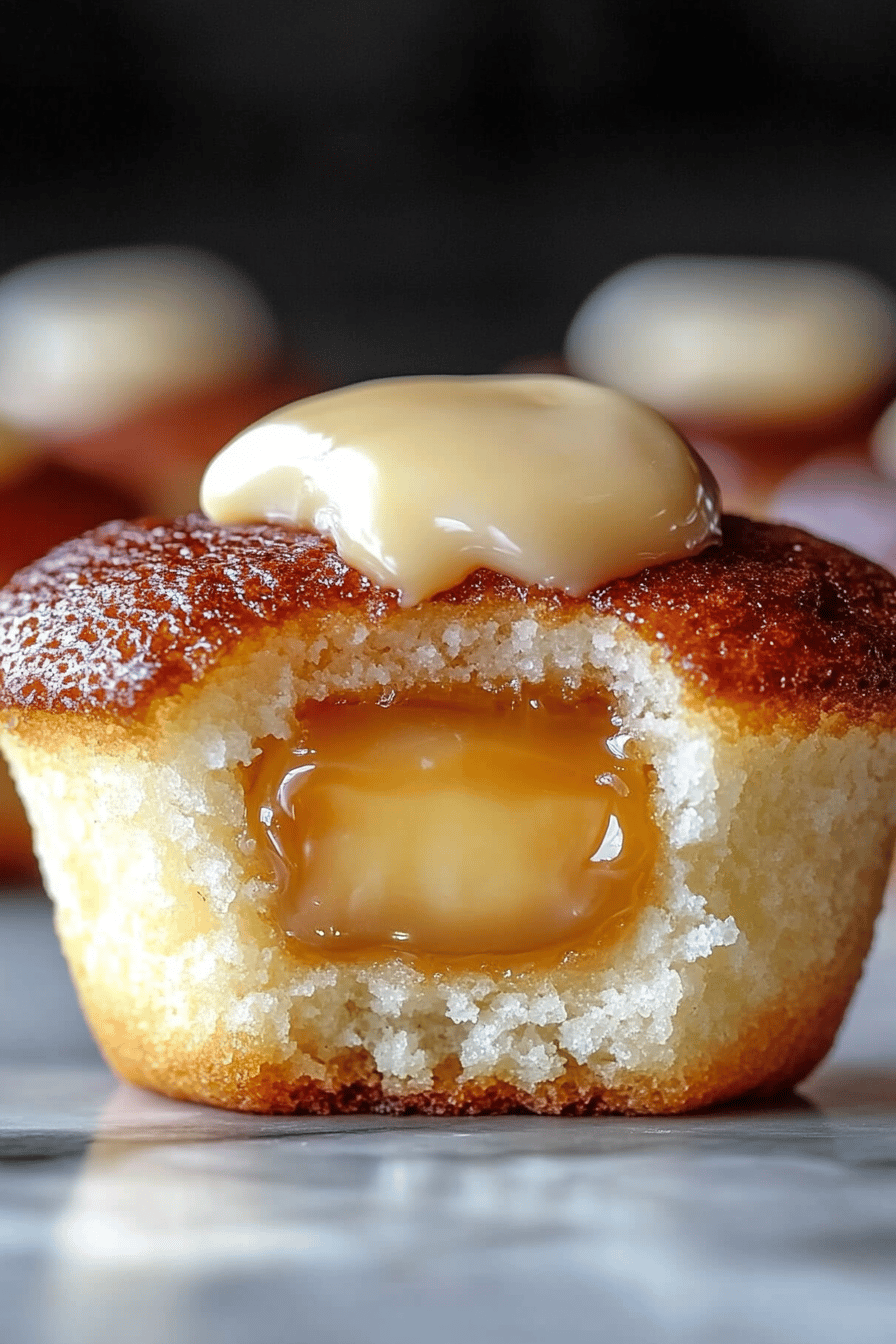 Caramel Cupcakes Recipe slice on plate showing perfect texture and swirl pattern