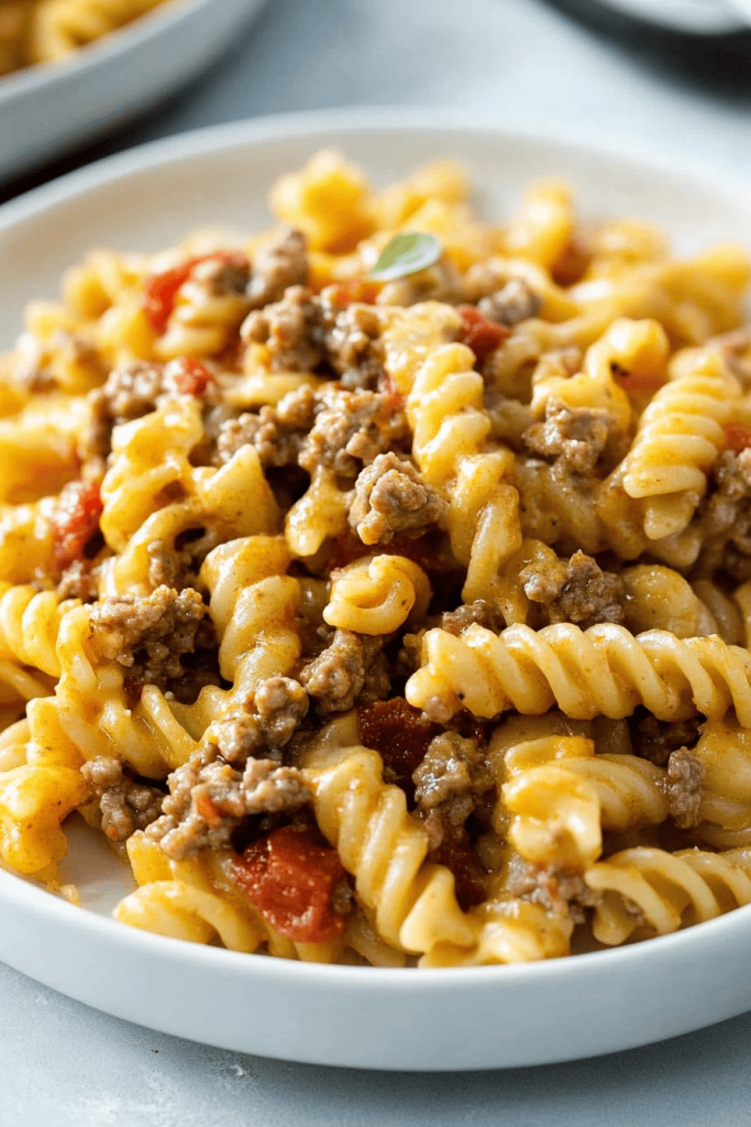 Cheeseburger Pasta Recipe