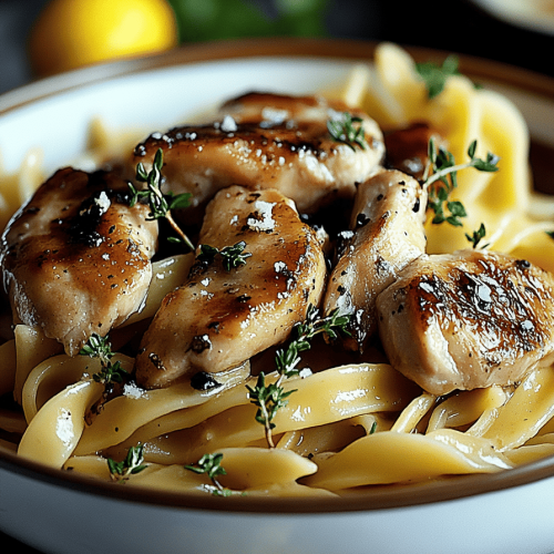 Chicken Buttered Noodles