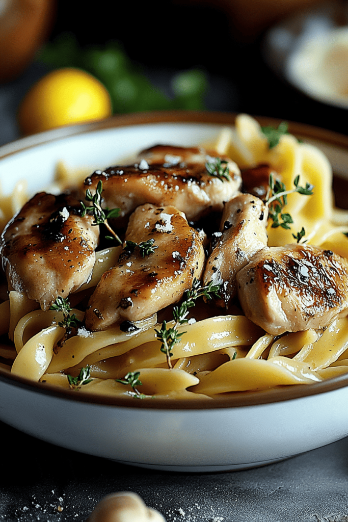 Chicken Buttered Noodles