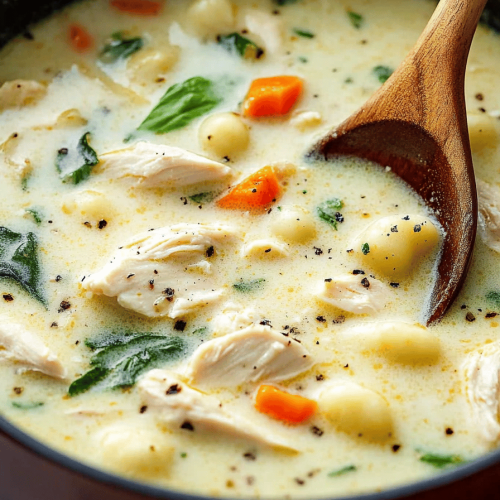Chicken Gnocchi Soup