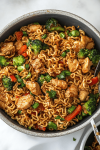 Chicken Ramen Stir-Fry