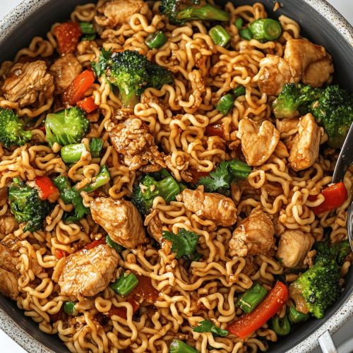 Chicken Ramen Stir-Fry