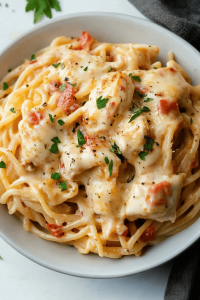 Chicken Spaghetti Tips