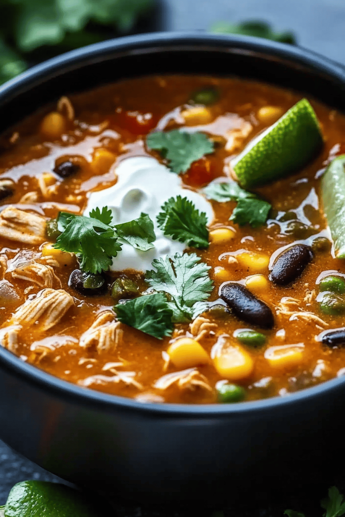 Chicken Taco Soup