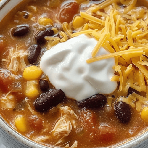 Chicken Taco Soup Recipe