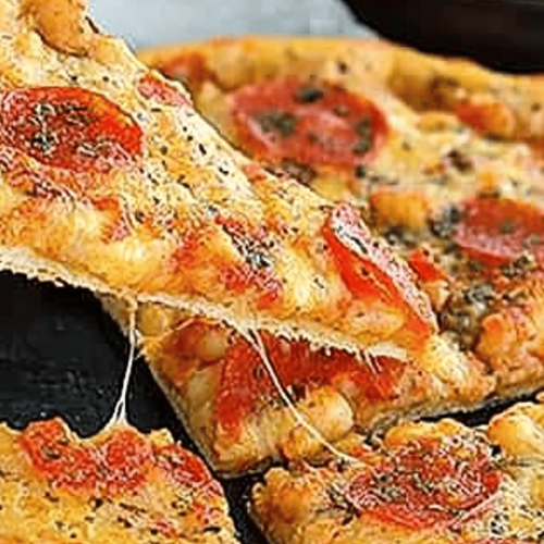 Chickpea Crust Pizza