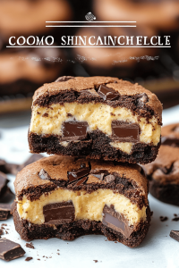 Choco Cheesecake Cookie Bites