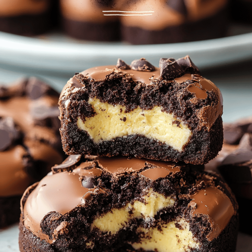 Choco Cheesecake Cookie Bites