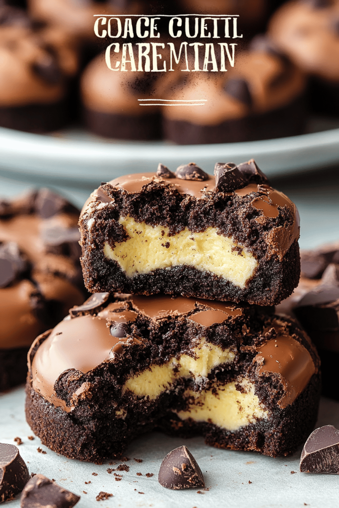 Choco Cheesecake Cookie Bites