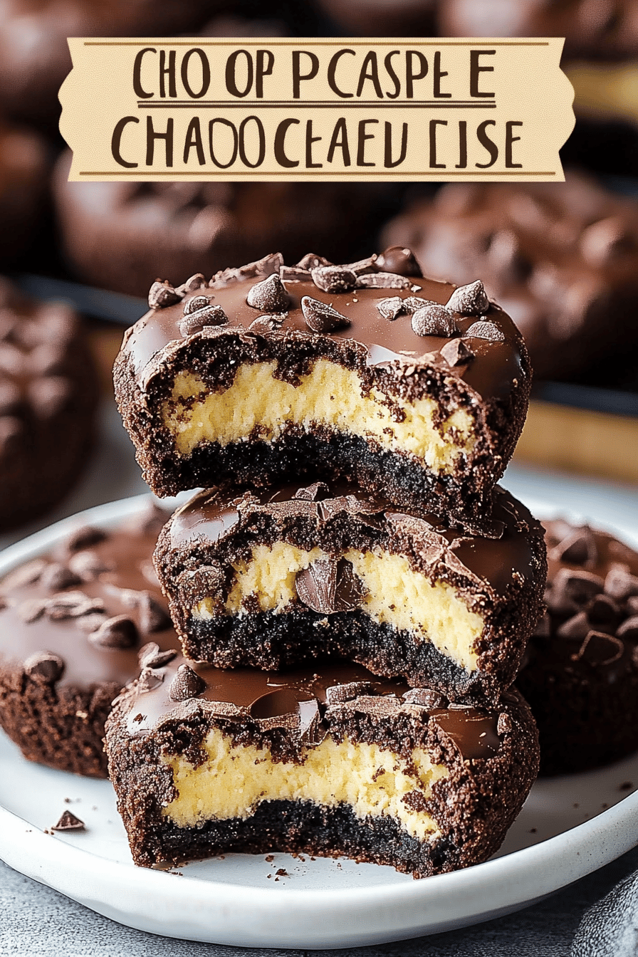 Choco Cheesecake Cookie Bites slice on plate showing perfect texture and swirl pattern