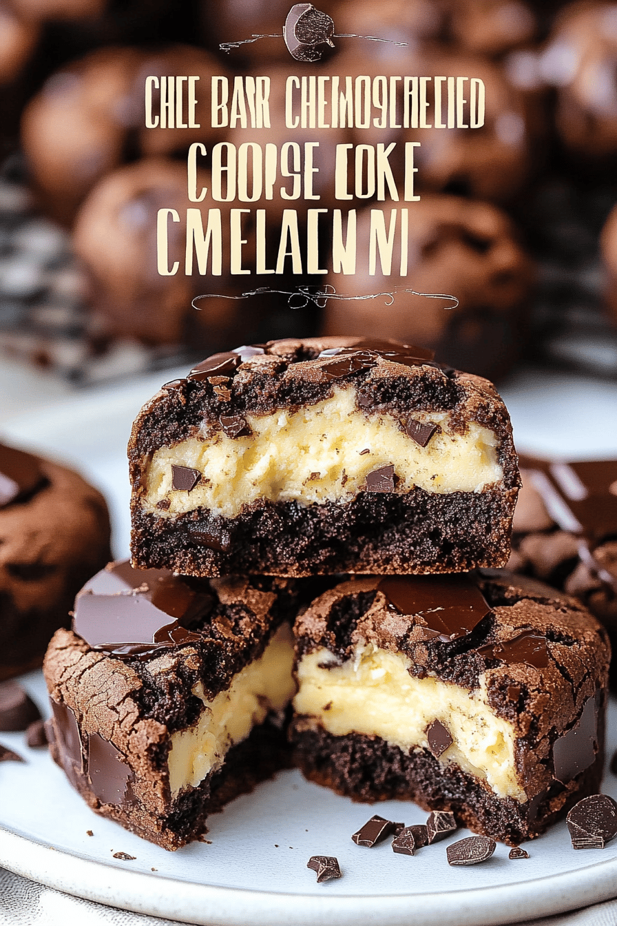 Choco Cheesecake Cookie Bites ingredients organized and measured on kitchen counter