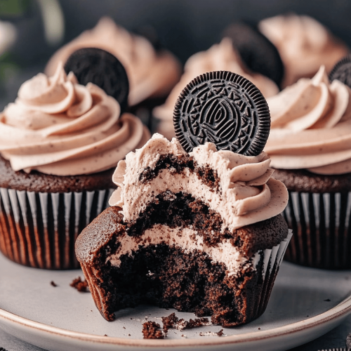 Chocolate Oreo Cupcakes Recipe