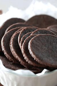 Chocolate Wafer Cookies