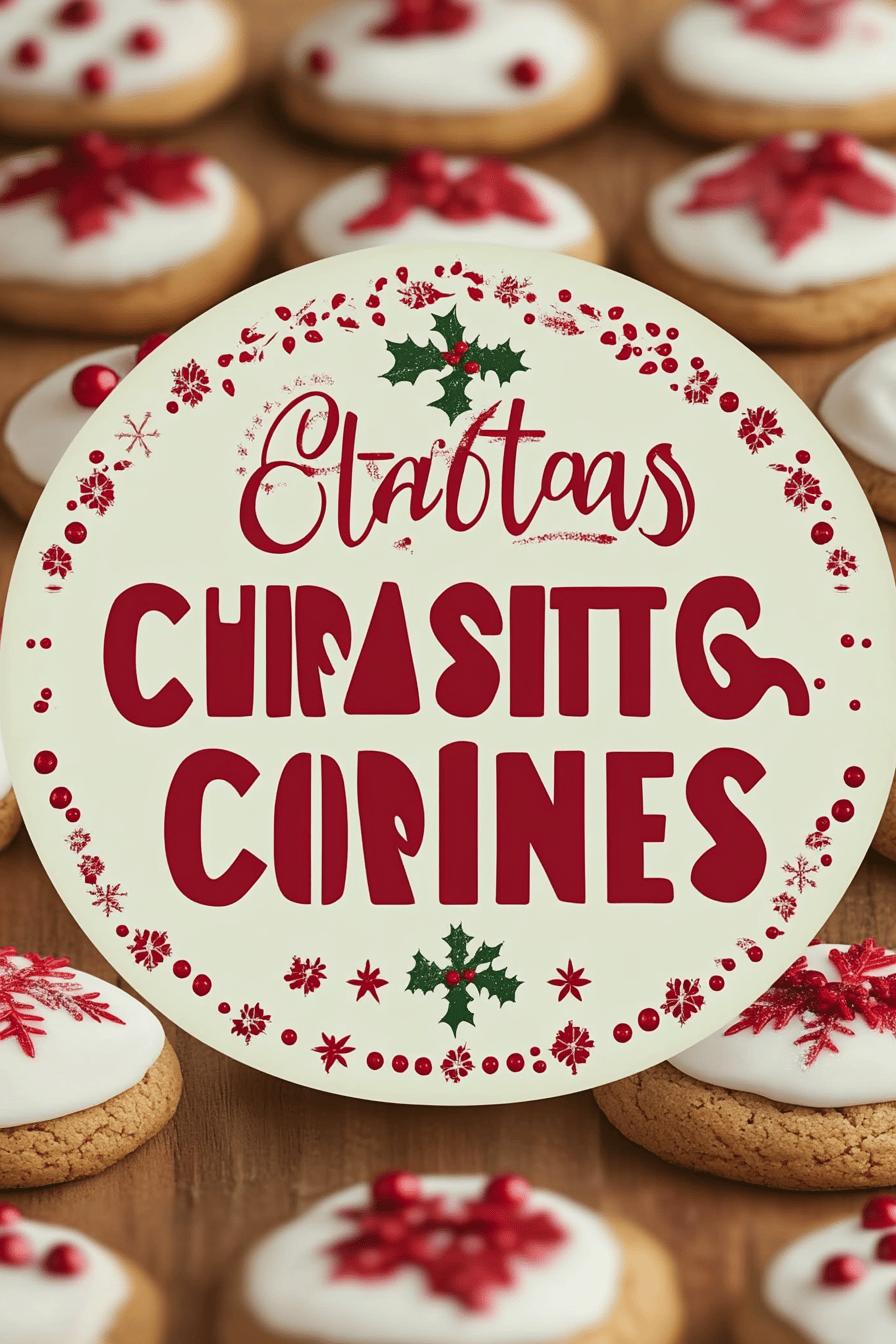 Christmas Cookies Recipes final dish beautifully presented and ready to serve