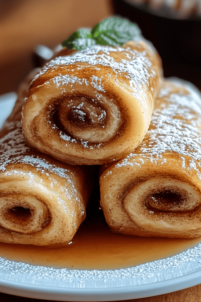 Cinnamon Roll French Toast Rolls