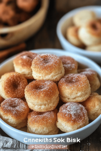 Cinnamon Sugar Biscuit Bites