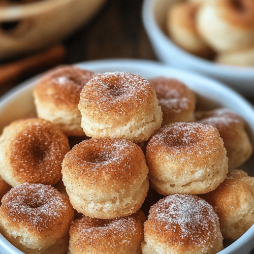 Cinnamon Sugar Biscuit Bites