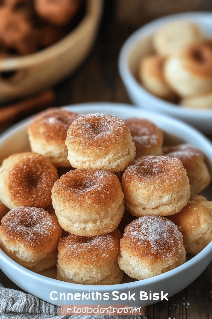 Cinnamon Sugar Biscuit Bites