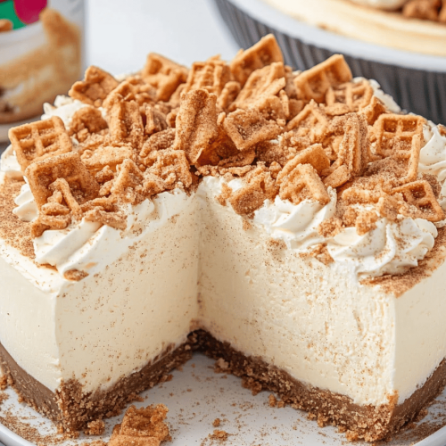 Cinnamon Toast Crunch Cheesecake